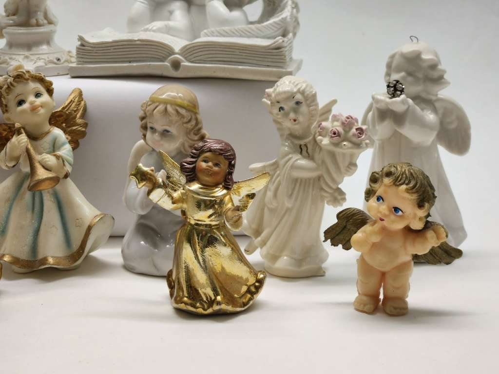 Статуэтки фигурки Ангелы коллекция 13 штук 