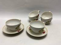 Чайный сервиз 6 чашек и 2 блюдца