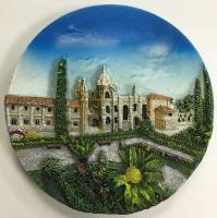 Тарелка-сувенир "Италия" полистоун (сост. на фото)