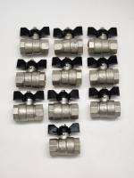 Кран шаровой 10 штук LD Pride 1\2 Dn15 Ph40