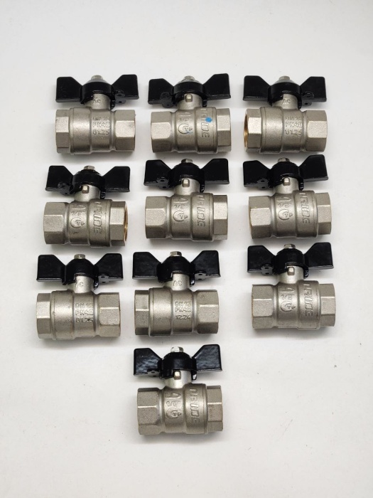 Кран шаровой 10 штук LD Pride 1\2 Dn15 Ph40