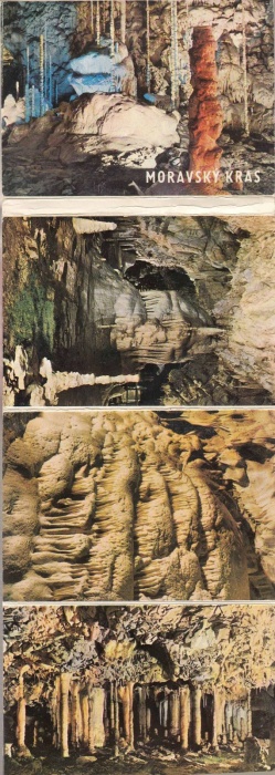 Набор открыток раскладной "Моравия", 13 шт., 1980-е г.