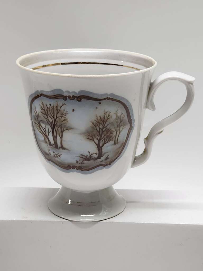 Бокал (кружка чашка) для чая Дулево большой