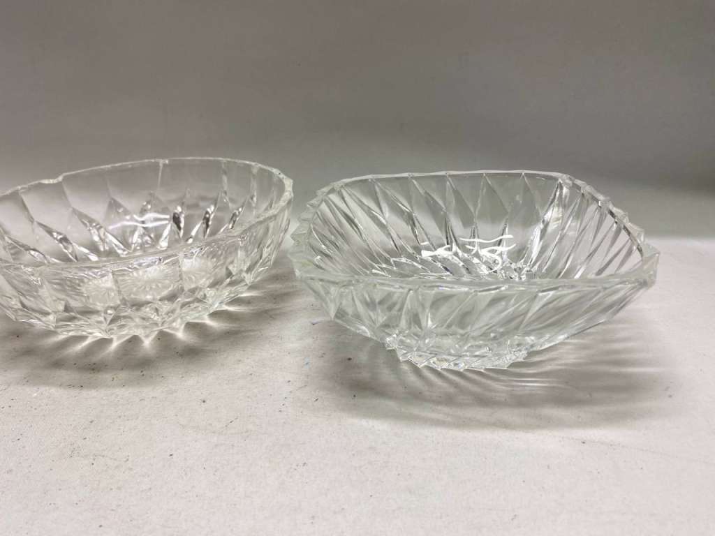 Салатник фруктовница хрусталь СССР, 3 шт