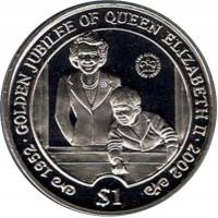 () Монета Сьерра-Леоне 2002 год 1  ""   Медь-Никель  UNC