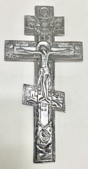 Крест распятие металл 