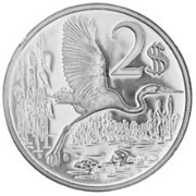 (№1978km32) Монета Каймановы острова 1978 год 2 Dollars (25-летие коронации)