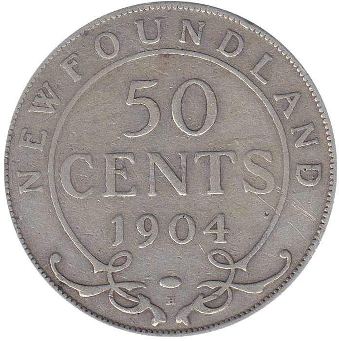 () Монета Ньюфаундленд 1904 год   &quot;&quot;     VF