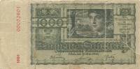 (№1945P-120a) Банкнота Австрия 1945 год "1,000 Schilling"