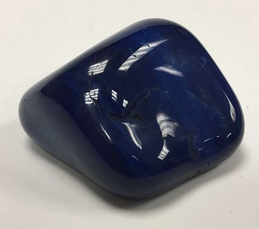 Голубой агат, камень, вес 30 г. (см. фото)