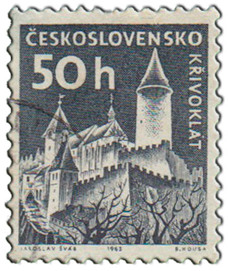 (1963-) Марка Чехословакия &quot;&quot;      I Θ