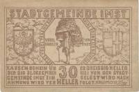 (№1920) Банкнота Австрия 1920 год "30 Heller"
