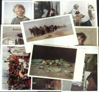 Набор открыток "И.Е. Репин", 21  шт., 1955 г.