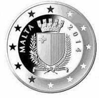 (№2014) Монета Мальта 2014 год 10 Euro (композитор Чарльз Камиллери)