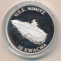 () Монета Малави 2002 год 10  ""   Биметалл (Серебро - Ниобиум)  UNC