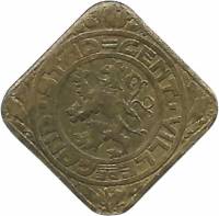 (№1915kmTn1) Монета Бельгия 1915 год 50 Centimes (Гент - Немецкой Оккупации Чеканки. Тонкий амп)