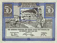 (№1920) Банкнота Австрия 1920 год "50 Heller"