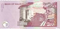 (,) Банкнота Маврикий 1999 год 25 рупий "Моилин Ахчиен"   UNC