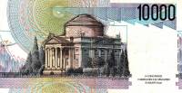 Банкнота Италия 1984 год 10 000 лир Алессандро Вольта   UNC