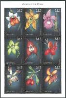 (№1999-1509) Лист марок Лесото 1999 год "Орхидеи", Гашеный