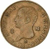 (№1809km450) Монета Испания 1809 год 8 Maravedies