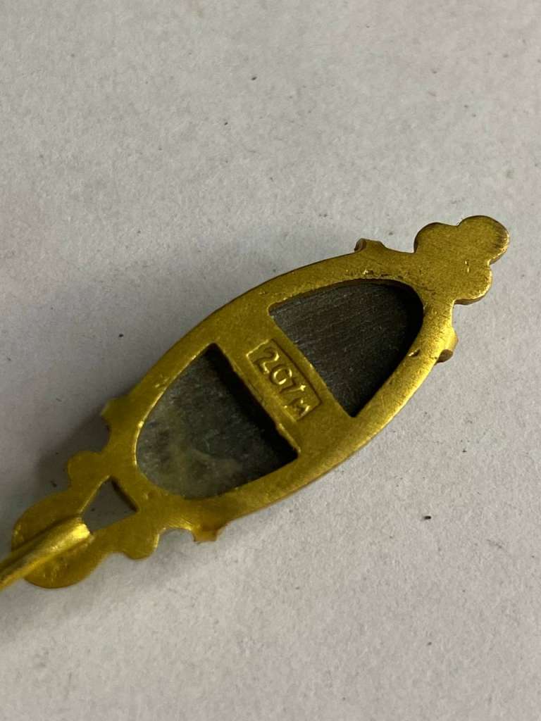 Запонки 2 пары, брошь, шляпная булавка СССР