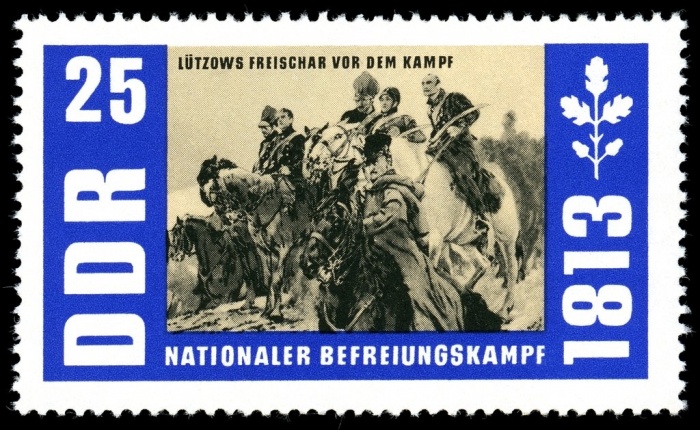 (1963-059) Марка Германия (ГДР) &quot;Перед боем&quot;    Освобождение II Θ