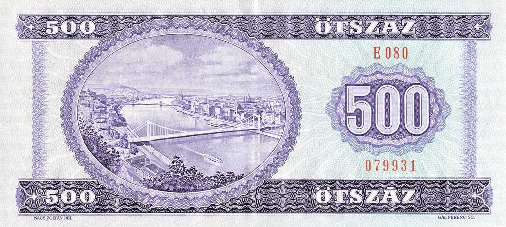 (№1990P-175a) Банкнота Венгрия 1990 год &quot;500 Forint&quot;