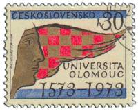 1973-037 Марка Чехословакия Университет Оломоуца   400 лет университету Оломоуца III Θ
