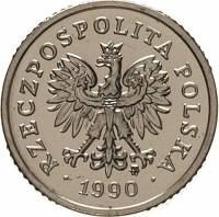 () Монета Польша 1990 год 10  ""    AU