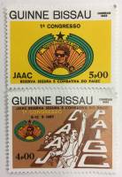 (--) Набор марок Гвинея-Бисау "2 шт."  Негашеные  , III O
