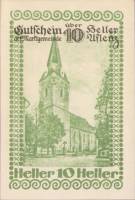 (№1920) Банкнота Австрия 1920 год "10 Heller"