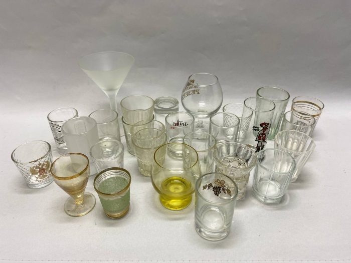 Стакан стекло, 27 шт рюмки, бокалы