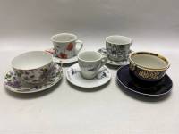 Чайные и кофейные пары 5 шт