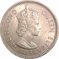 (№1959km6) Монета Нигерия 1959 год 2 Shillings