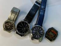 Часы наручные на запчасти, 4 шт
