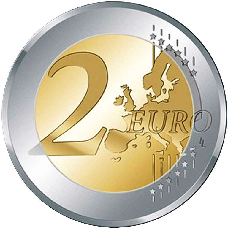 (011) Монета Словения 2016 год 2 евро &quot;25 лет независимости&quot;  Биметалл  UNC