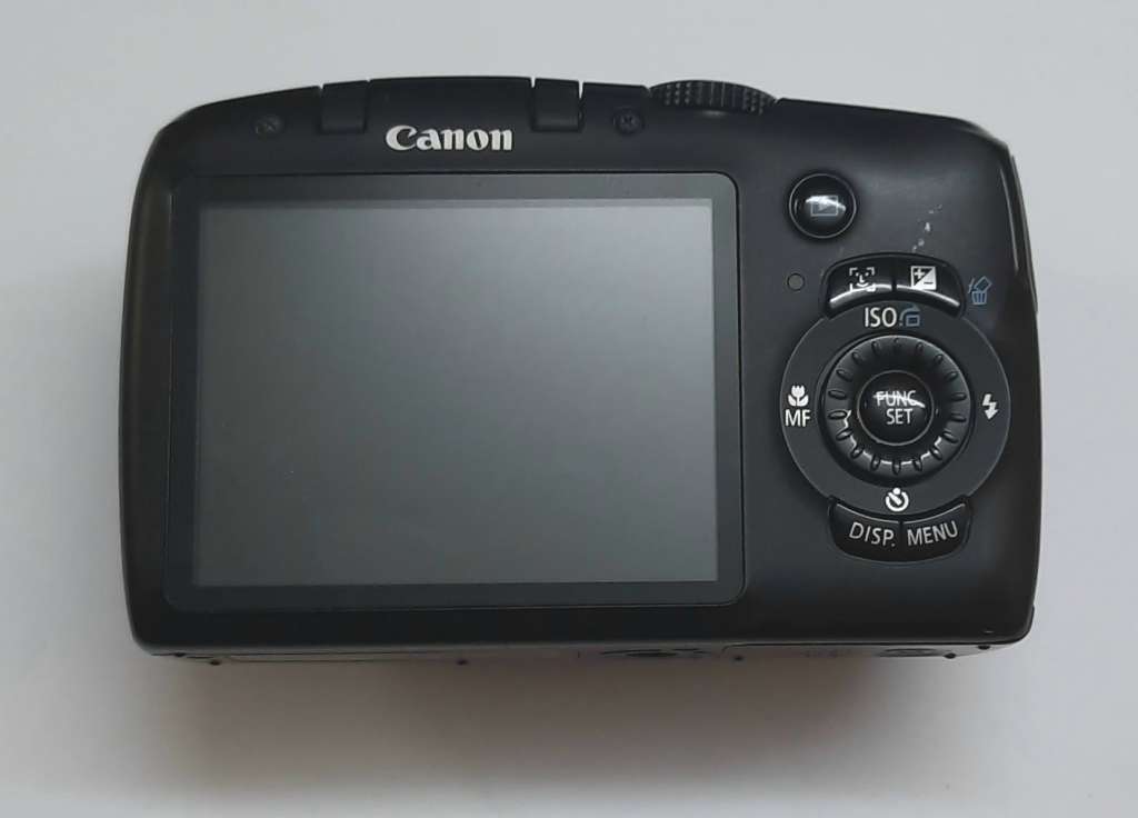Фотоаппарат цифровой Canon PowerShot SX120 IS Объектив 6–60 мм 1:2,8-4,3 Китай  Сост. хорошее