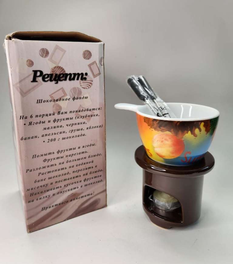 Набор для фондю Шоколадная фиеста Modissimo Италия