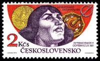 (1975-048) Марка Чехословакия "СССР-Польша"    Исследование космоса III Θ