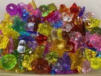 Декор для творчества пластик, кабошоны