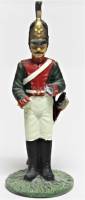 Оловянный солдатик "Рядовой лейб-гвардии Драгунск. полка, 1812 г."