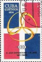 (1974-012) Марка Куба "Эмблема"    Центральноамериканские и Карибские игры III Θ