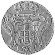 (№1736km154) Монета Бразилия 1736 год 1,600 Reacute;is (Пальто из оружия типа 6 - пам)