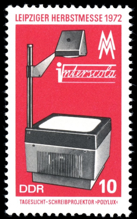(1972-057) Марка Германия (ГДР) &quot;Проектор&quot;    Ярмарка, Лейпциг II Θ