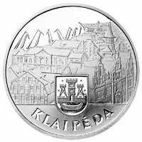 (2002) Монета Литва 2002 год 10 лит "Клайпеда"  Медь-Никель  PROOF