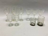 Набор стопки и рюмки хрусталь СССР, 10 шт