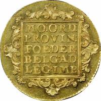 (№1795km12.2) Монета Нидерланды 1795 год 2 Ducats (Тра)