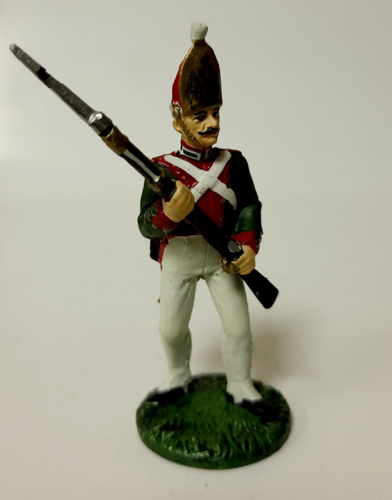 Оловянный солдатик &quot;Гренадер лейб-гвардии Павлоского полка, 1813 г.&quot;