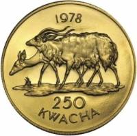 (№1978km17) Монета Малави 1978 год 250 Kwacha (Сохранения - Ньяла)